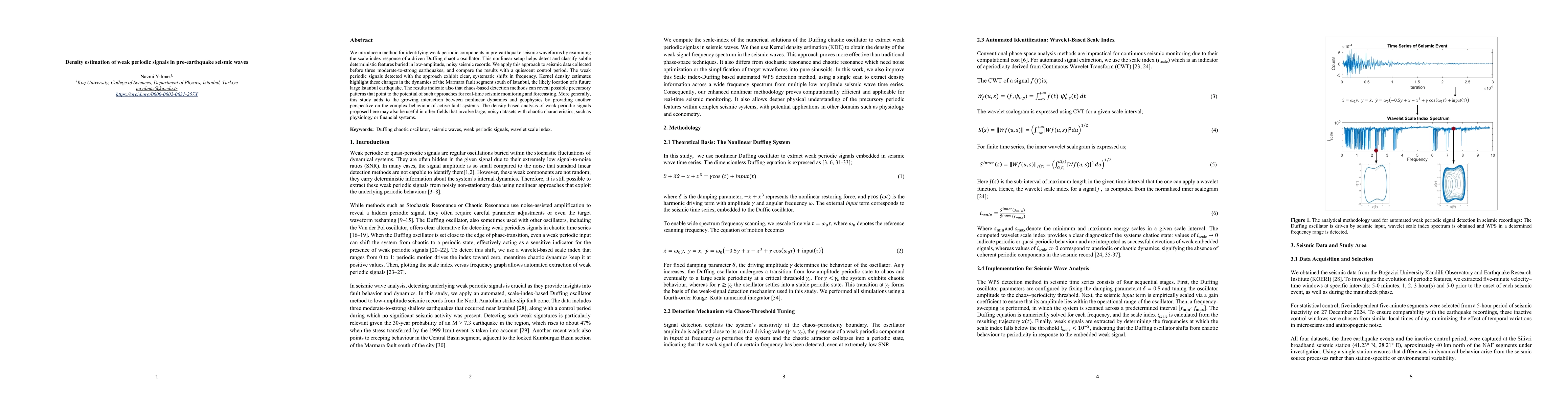 Thumbnail for Density estimation of weak periodic signals in pre-earthquake seismic waves