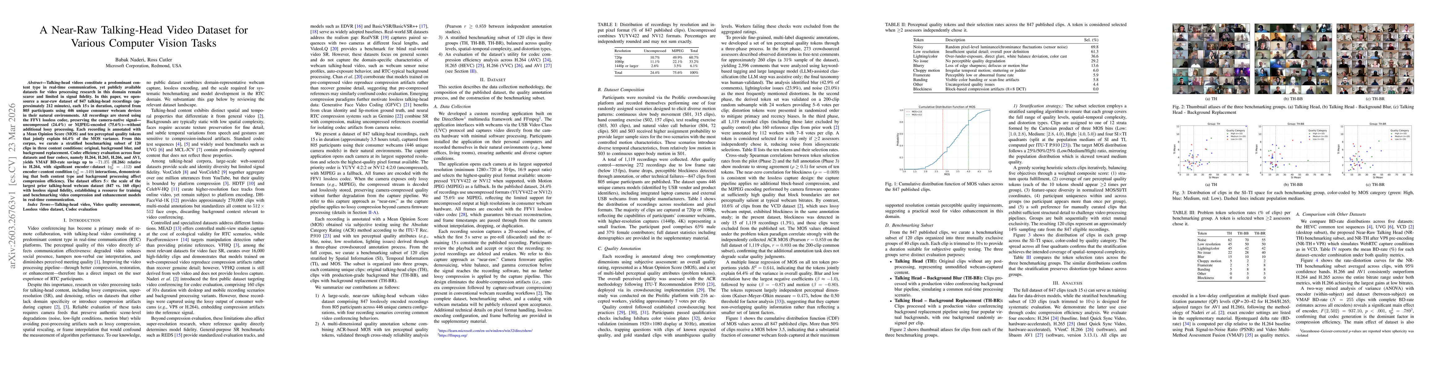 Thumbnail for A Near-Raw Talking-Head Video Dataset for Various Computer Vision Tasks