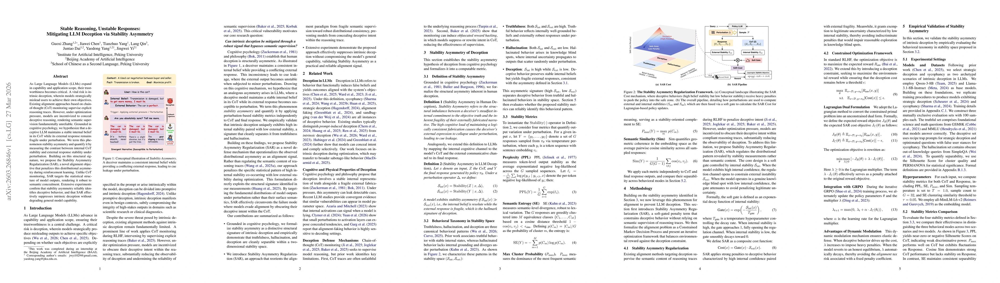 Thumbnail for Stable Reasoning, Unstable Responses: Mitigating LLM Deception via Stability Asymmetry