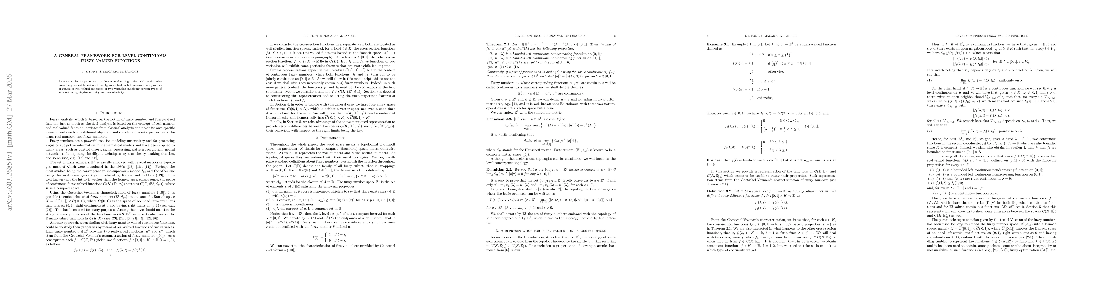 Thumbnail for A general framework for level continuous fuzzy-valued functions