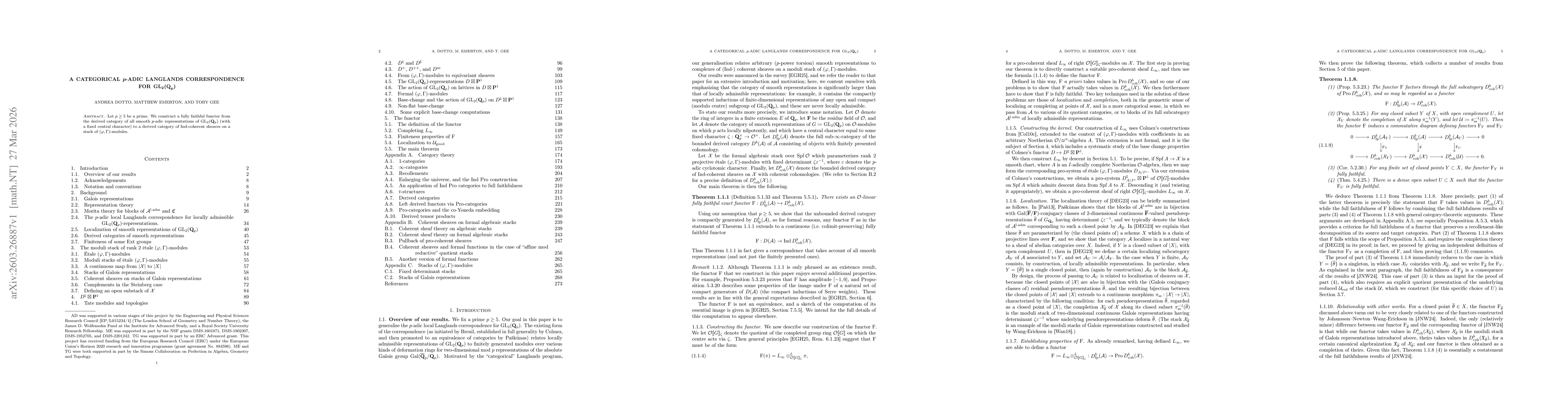 Thumbnail for A categorical p-adic Langlands correspondence for GL_2(Q_p)