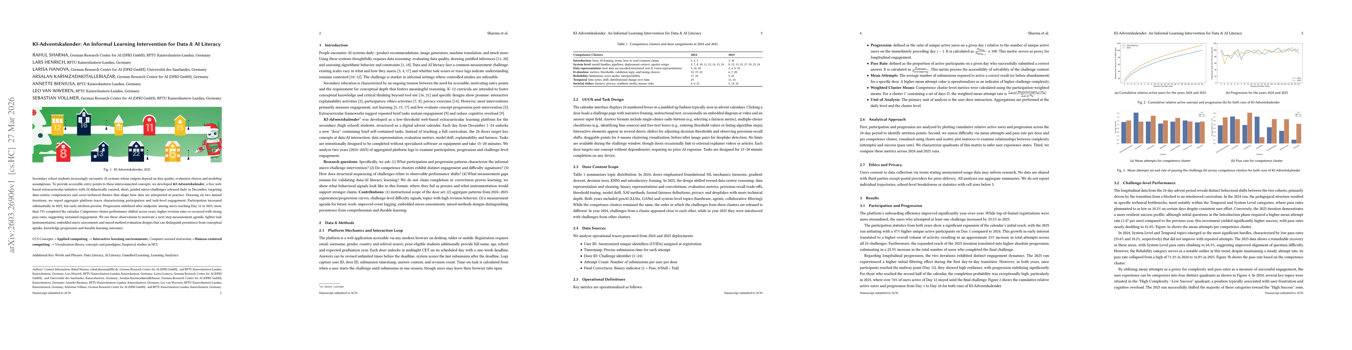 Thumbnail for KI-Adventskalender: An Informal Learning Intervention for Data & AI Literacy