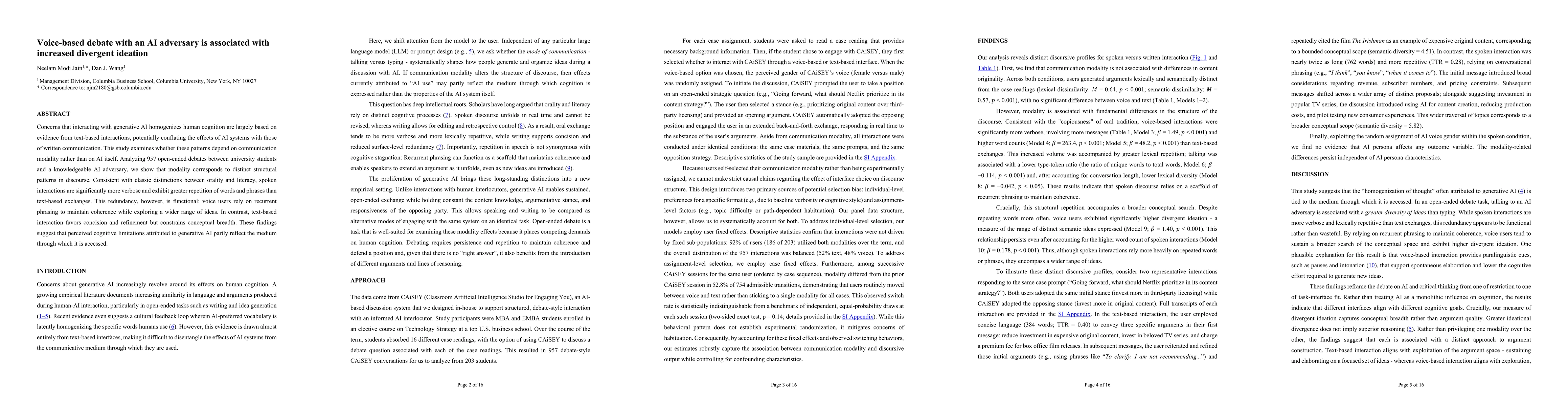 Thumbnail for Voice-based debate with an AI adversary is associated with increased divergent ideation