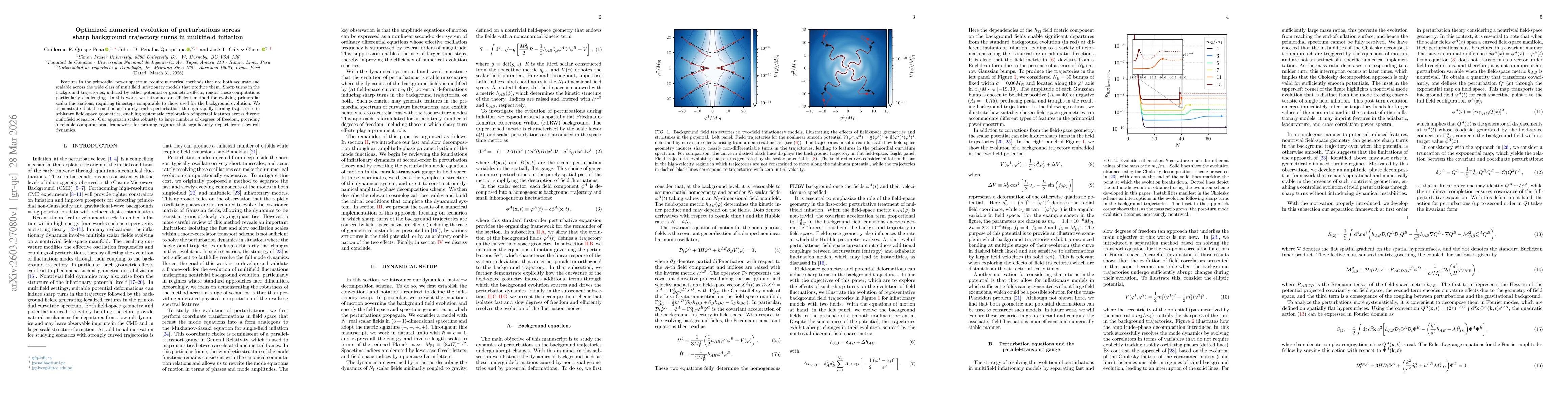 Thumbnail for Optimized numerical evolution of perturbations across sharp background trajectory turns in multifield inflation