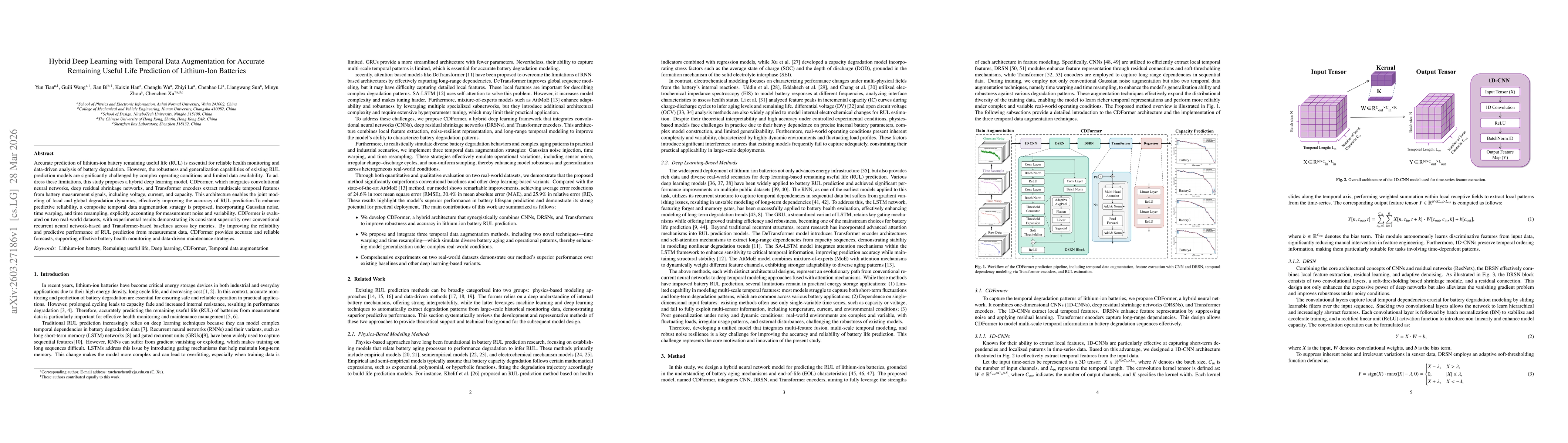 Thumbnail for Hybrid Deep Learning with Temporal Data Augmentation for Accurate Remaining Useful Life Prediction of Lithium-Ion Batteries