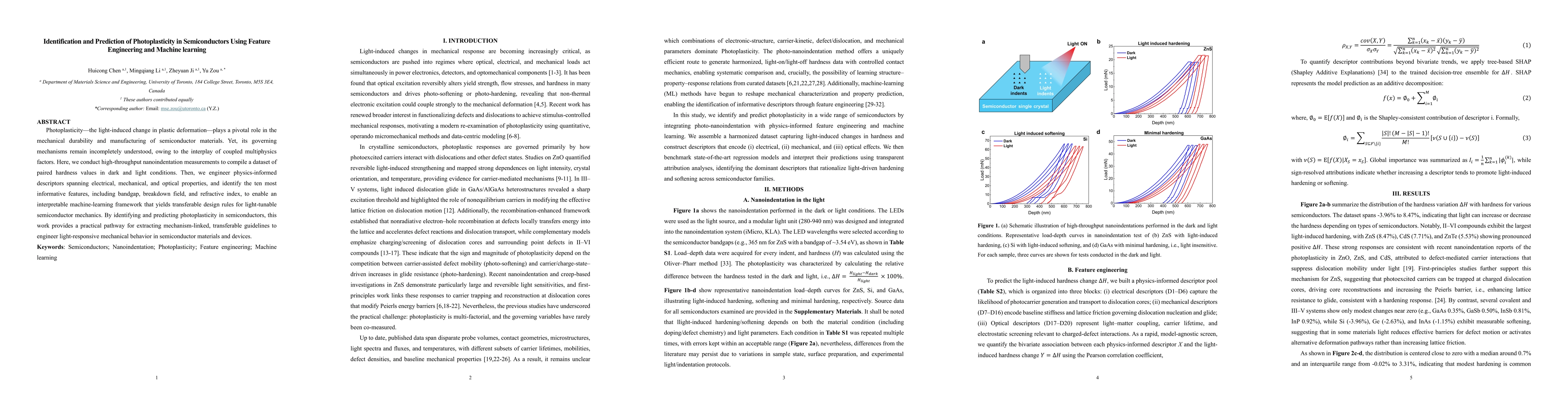 Thumbnail for Identification and Prediction of Photoplasticity in Semiconductors Using Feature Engineering and Machine learning