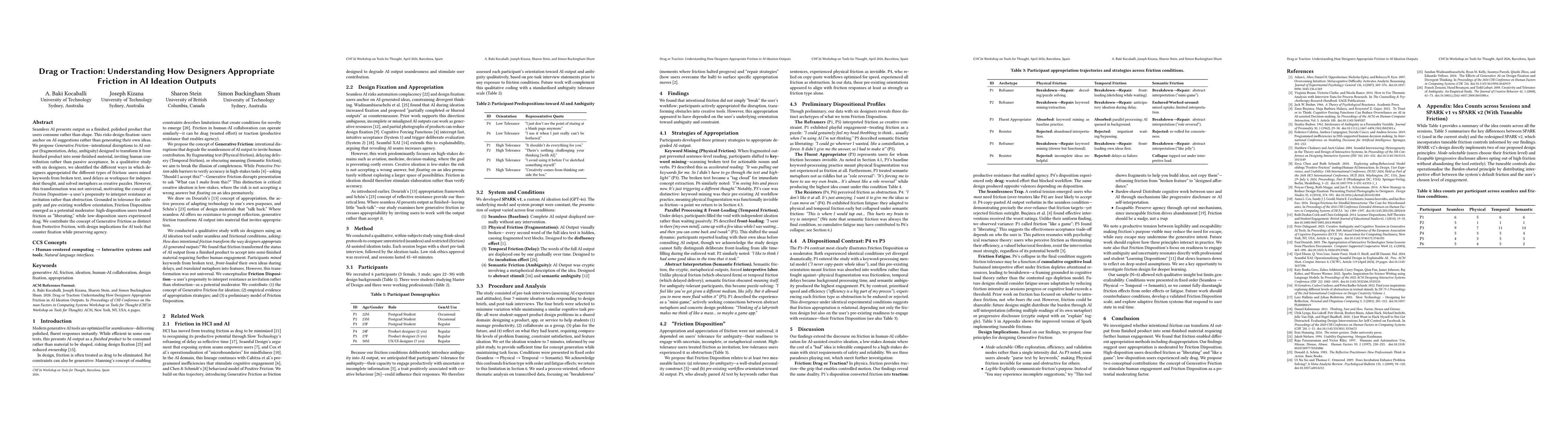 Thumbnail for Drag or Traction: Understanding How Designers Appropriate Friction in AI Ideation Outputs