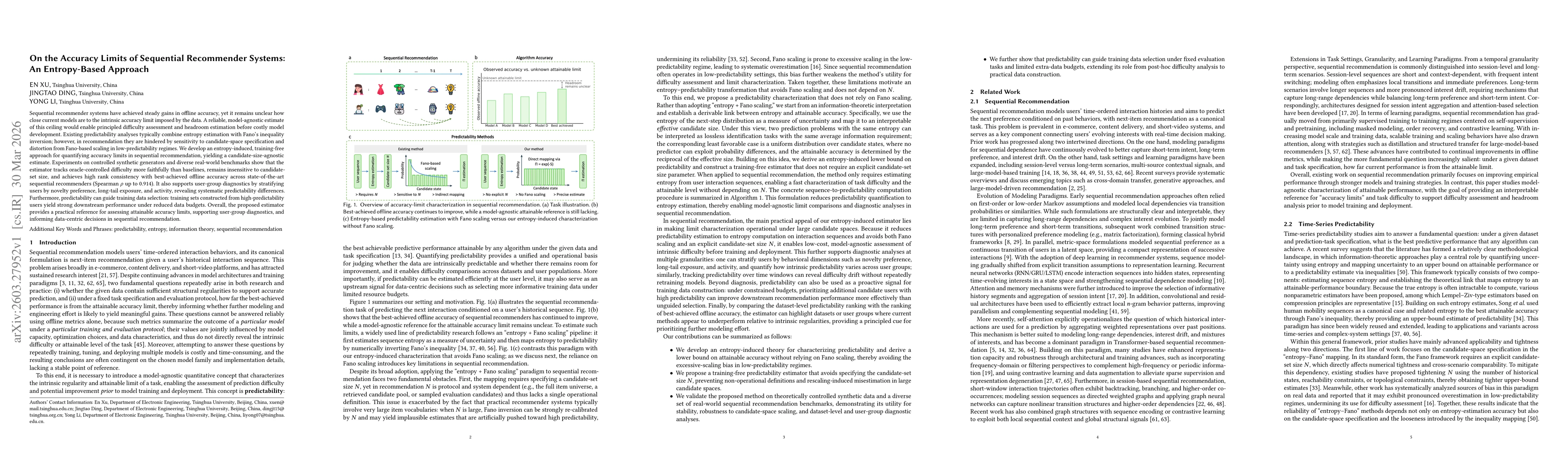 Thumbnail for On the Accuracy Limits of Sequential Recommender Systems: An Entropy-Based Approach