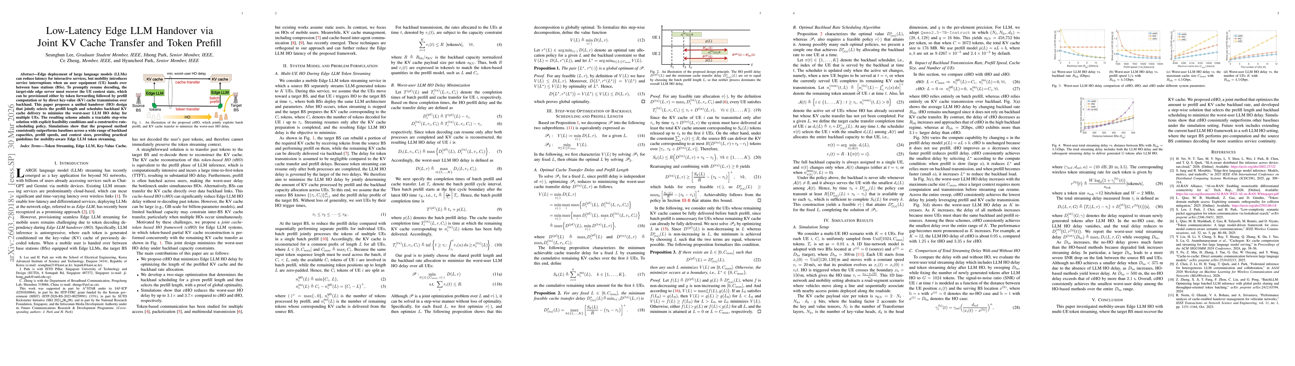 Thumbnail for Low-Latency Edge LLM Handover via Joint KV Cache Transfer and Token Prefill