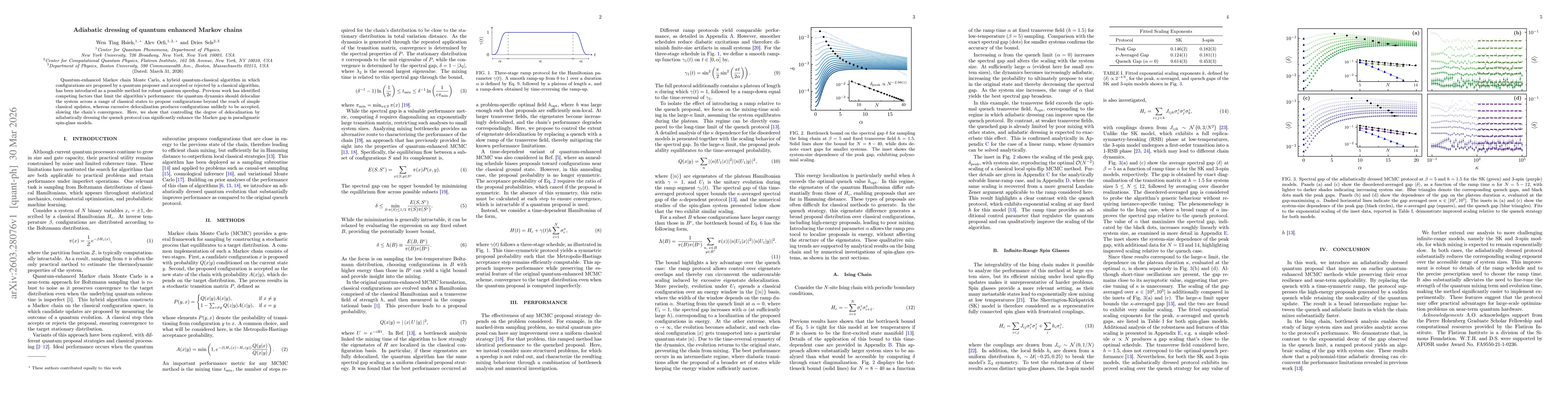 Thumbnail for Adiabatic dressing of quantum enhanced Markov chains