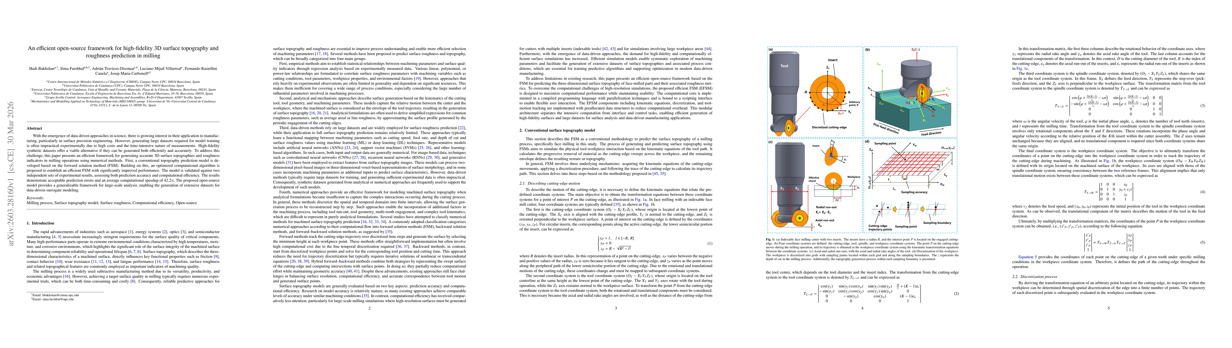 Thumbnail for An efficient open-source framework for high-fidelity 3D surface topography and roughness prediction in milling