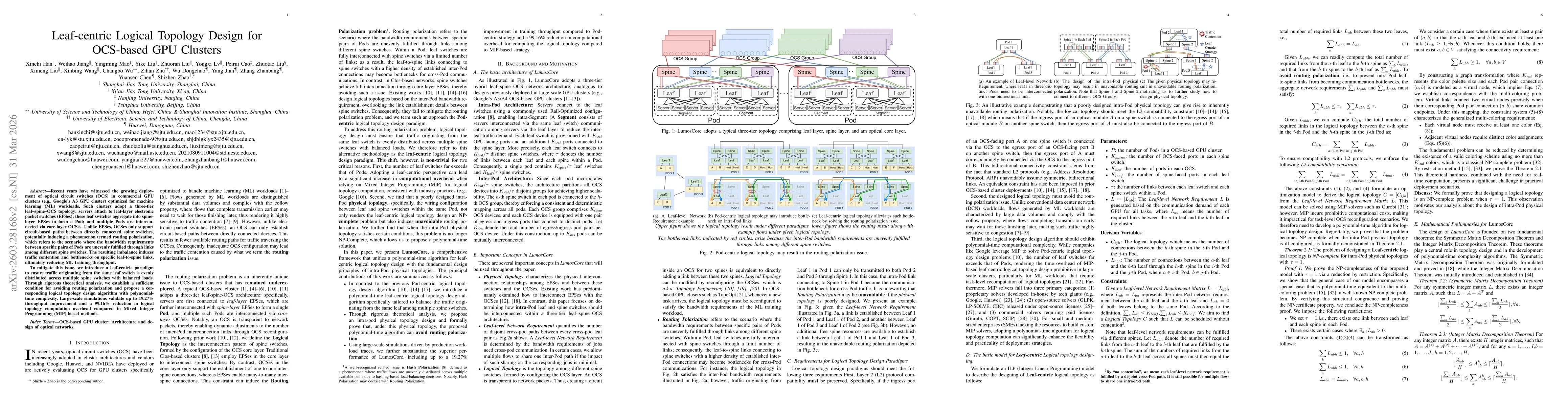 Thumbnail for Avoid Routing Polarization for OCS-based GPU Clusters