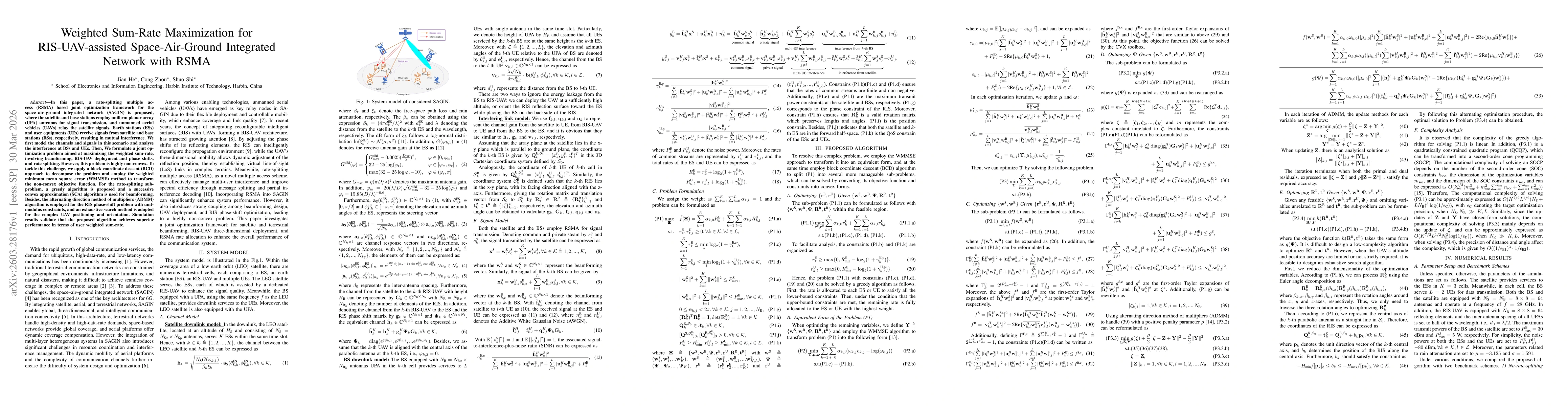 Thumbnail for Weighted Sum-Rate Maximization for RIS-UAV-assisted Space-Air-Ground Integrated Network with RSMA