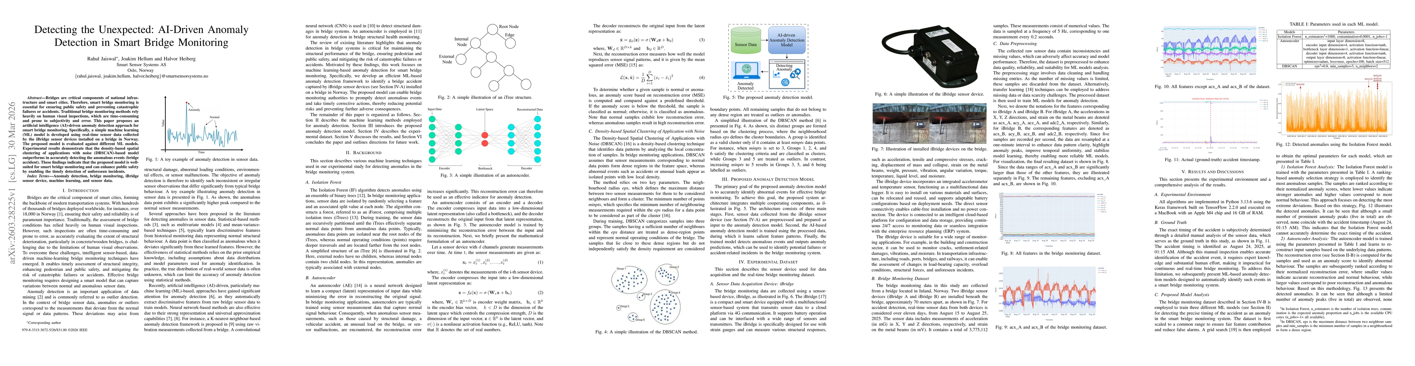 Thumbnail for Detecting the Unexpected: AI-Driven Anomaly Detection in Smart Bridge Monitoring