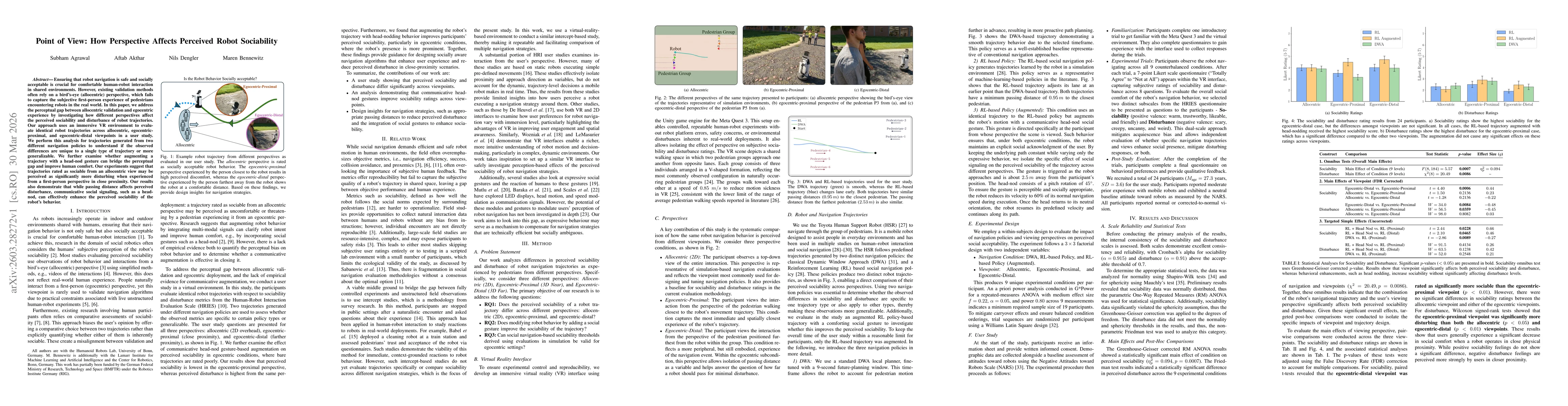 Thumbnail for Point of View: How Perspective Affects Perceived Robot Sociability