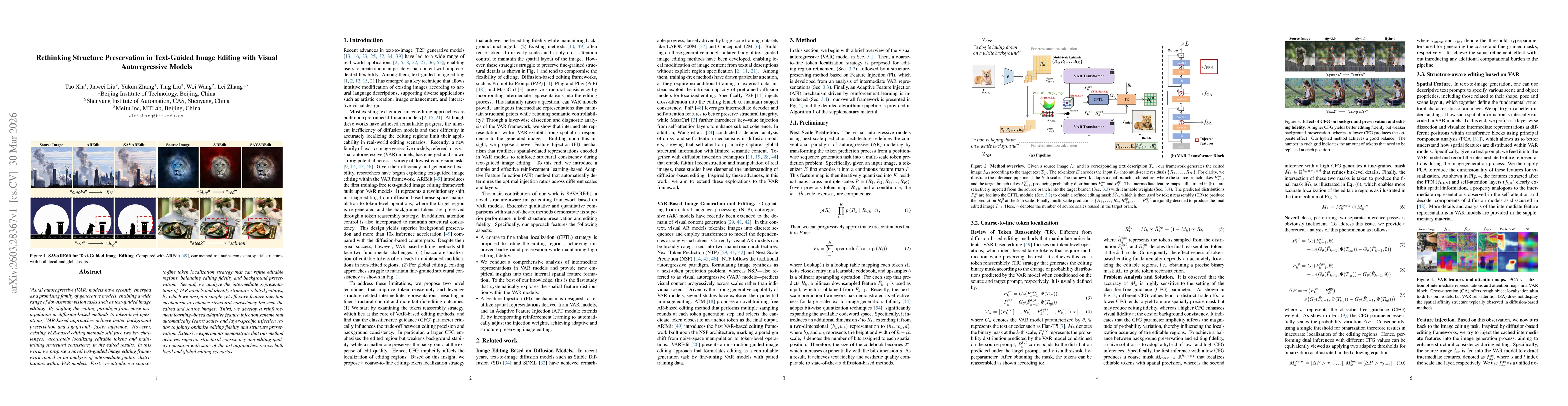 Thumbnail for Rethinking Structure Preservation in Text-Guided Image Editing with Visual Autoregressive Models