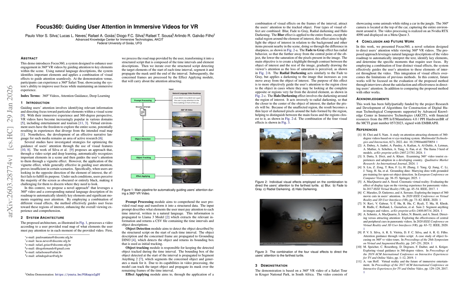 Thumbnail for Focus360: Guiding User Attention in Immersive Videos for VR