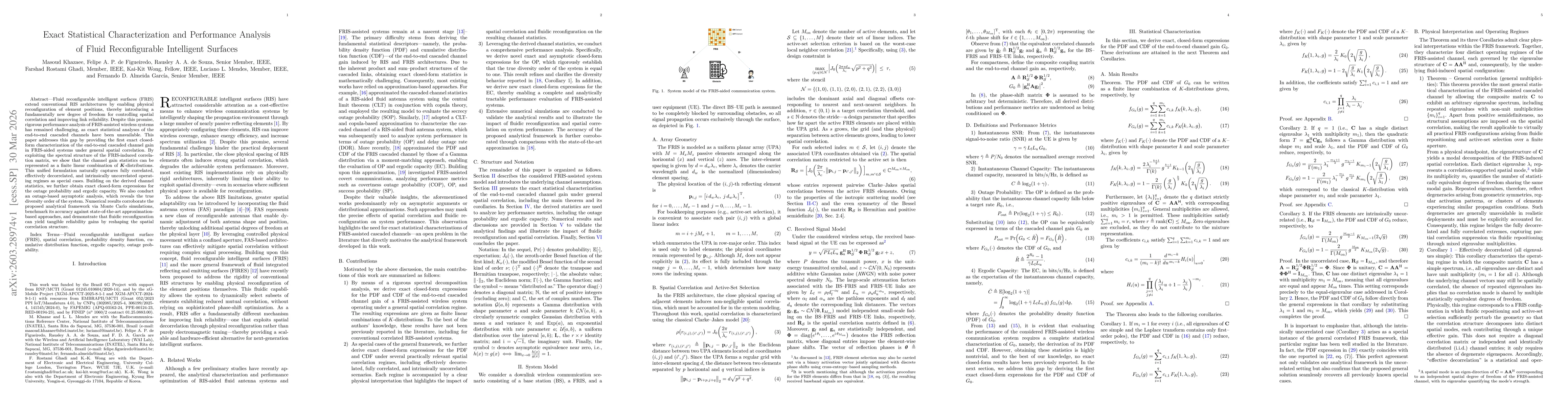 Thumbnail for Exact Statistical Characterization and Performance Analysis of Fluid Reconfigurable Intelligent Surfaces