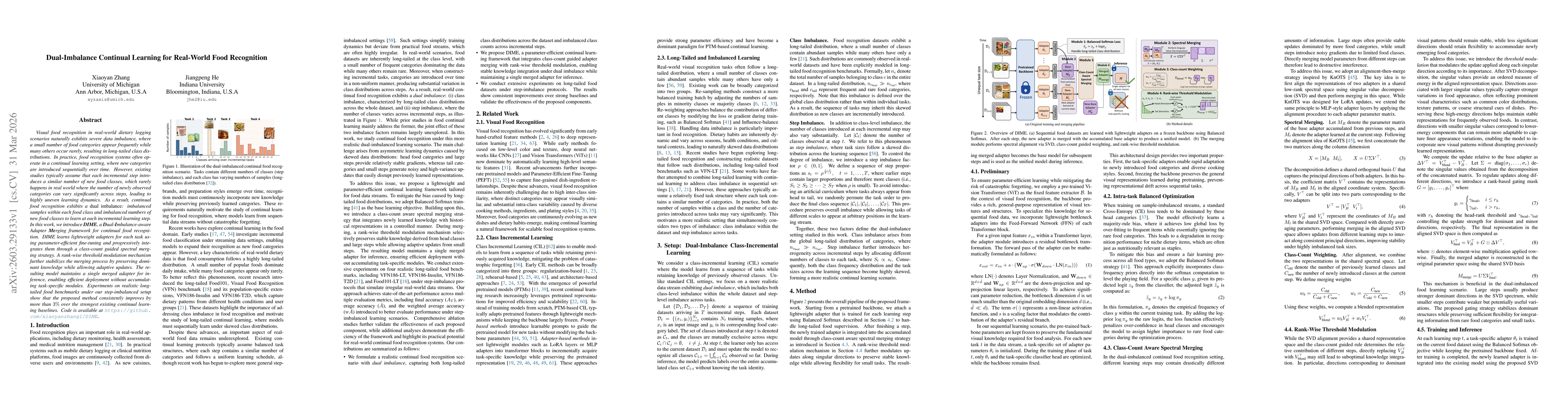 Thumbnail for Dual-Imbalance Continual Learning for Real-World Food Recognition
