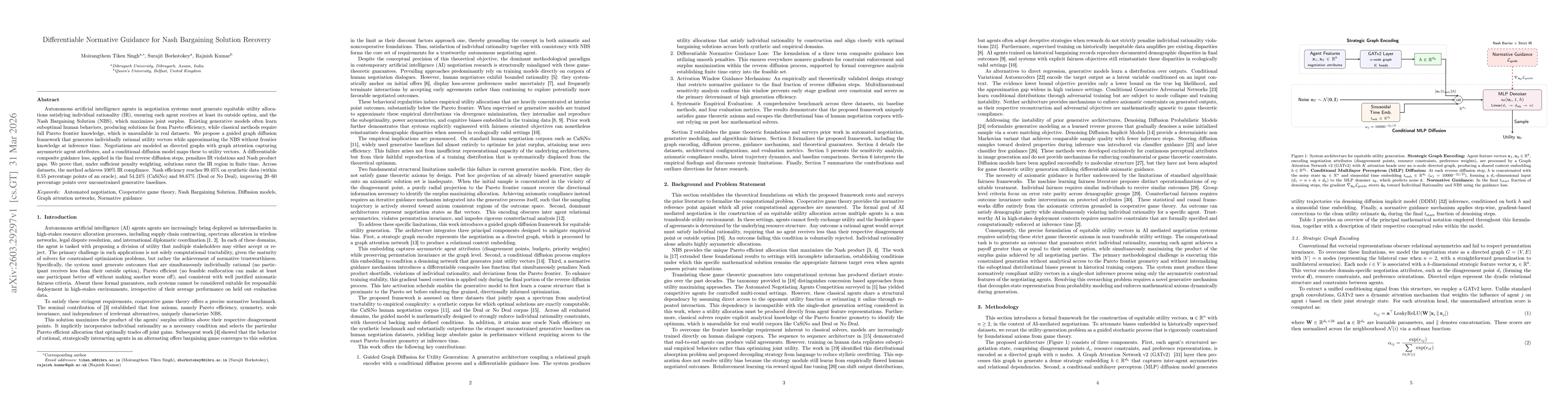 Thumbnail for Differentiable Normative Guidance for Nash Bargaining Solution Recovery