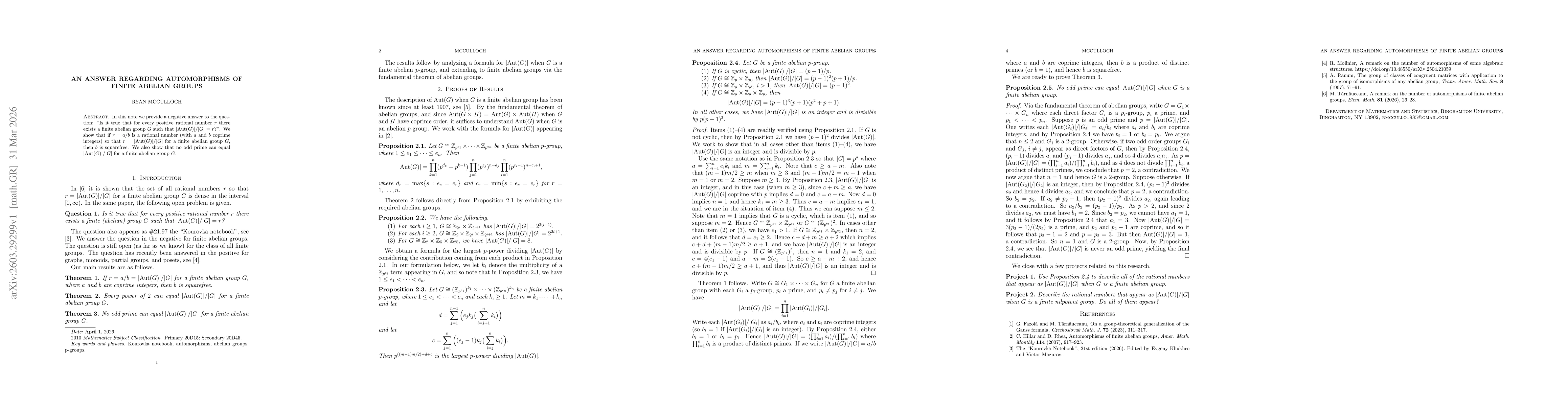 Thumbnail for An answer regarding automorphisms of finite abelian groups