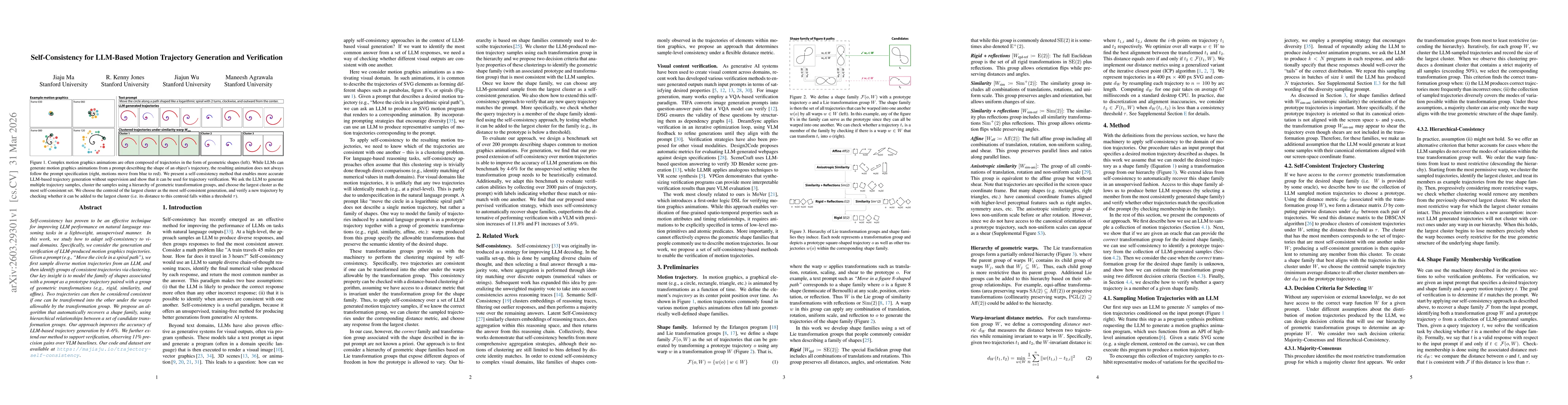 Thumbnail for Self-Consistency for LLM-Based Motion Trajectory Generation and Verification