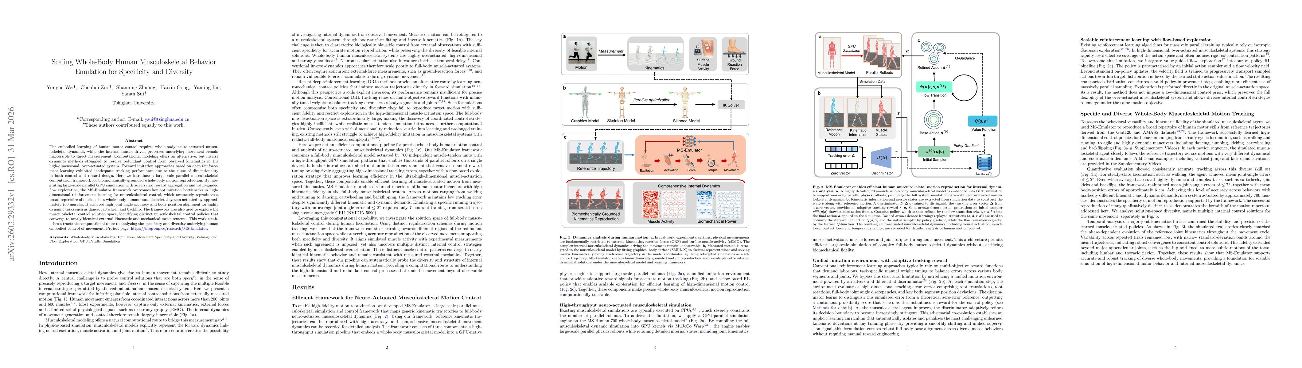 Thumbnail for Scaling Whole-Body Human Musculoskeletal Behavior Emulation for Specificity and Diversity
