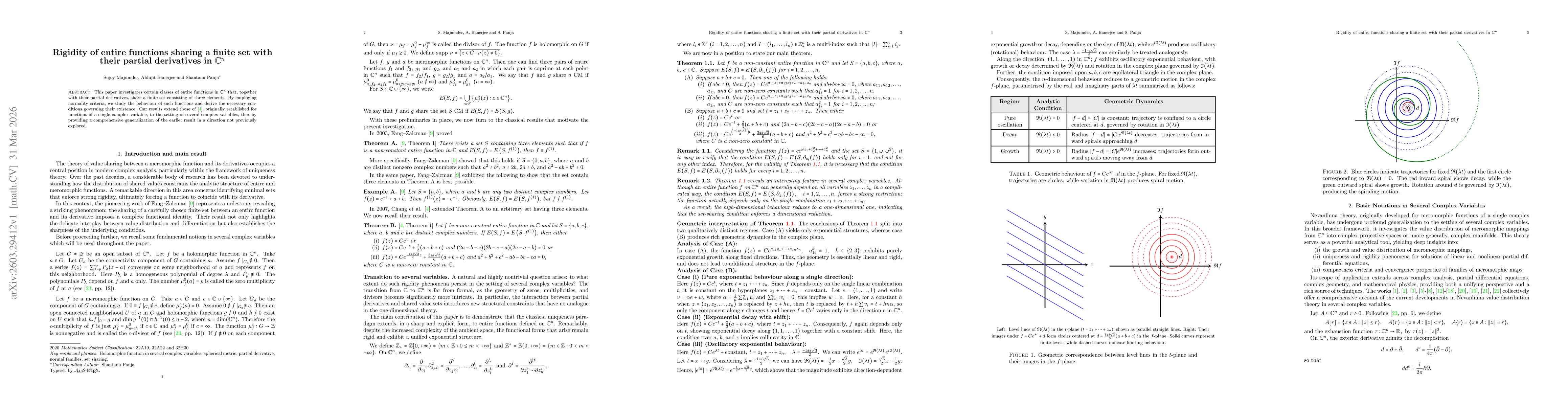 Thumbnail for Rigidity of entire functions sharing a finite set with their partial derivatives in C^n