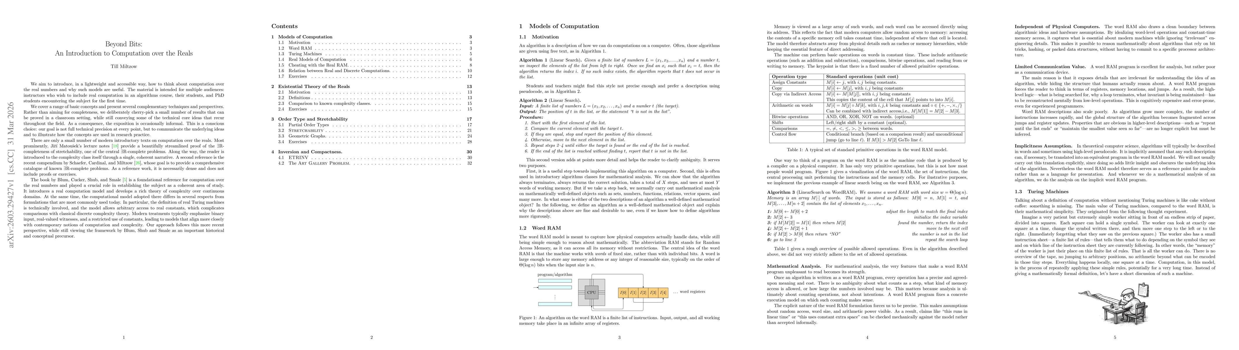 Thumbnail for Beyond Bits: An Introduction to Computation over the Reals