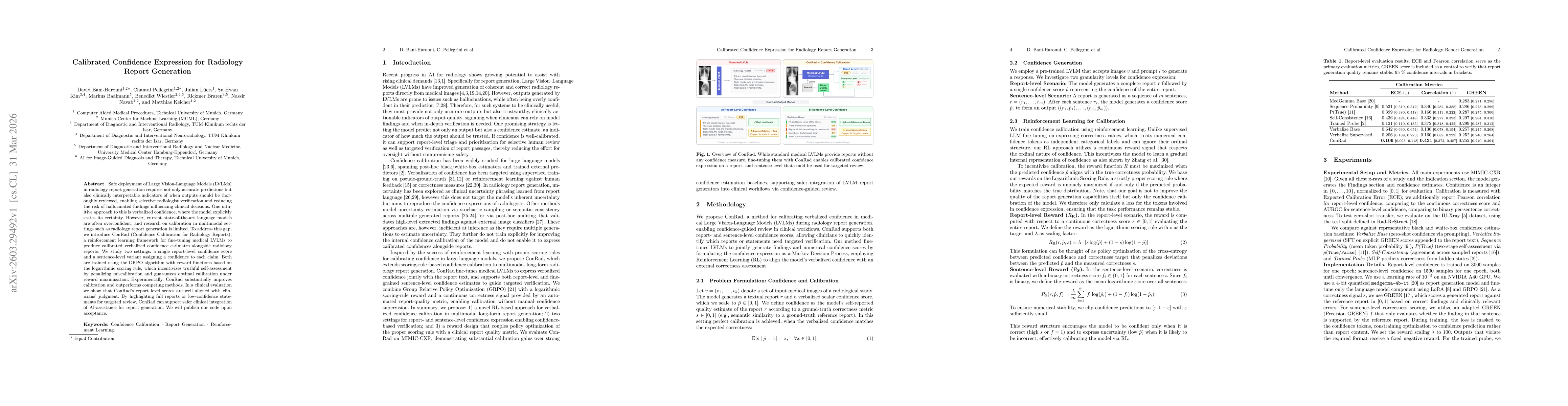 Thumbnail for Calibrated Confidence Expression for Radiology Report Generation