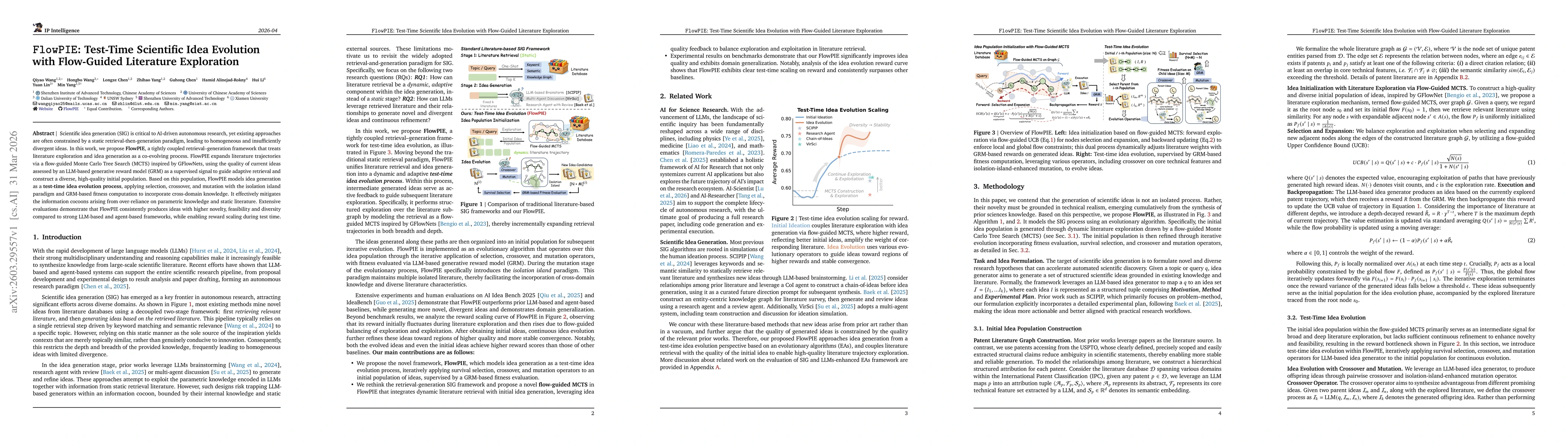 Thumbnail for FlowPIE: Test-Time Scientific Idea Evolution with Flow-Guided Literature Exploration