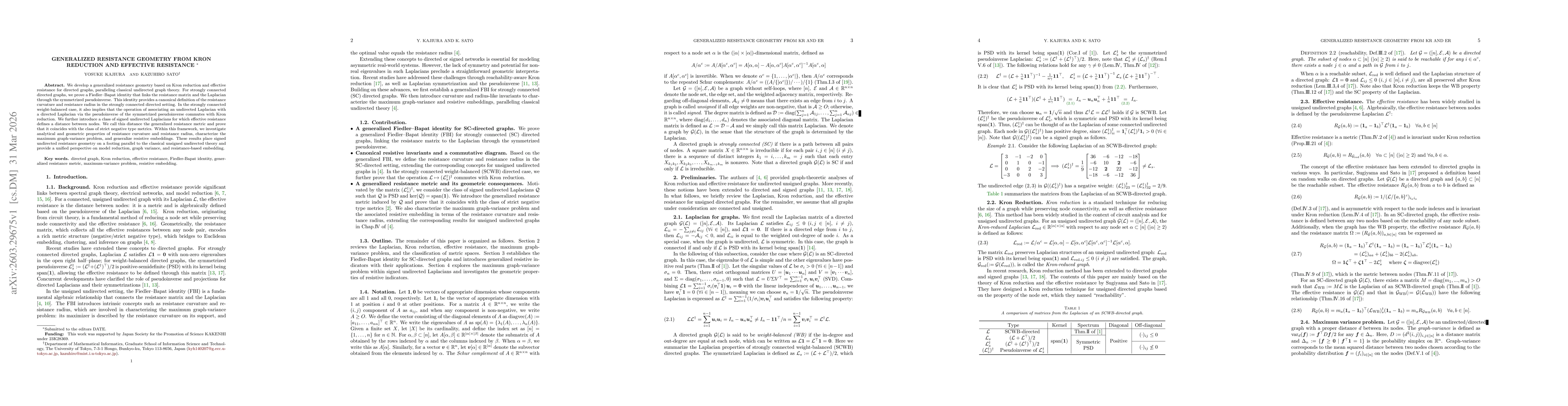 Thumbnail for Generalized Resistance Geometry from Kron Reduction and Effective Resistance