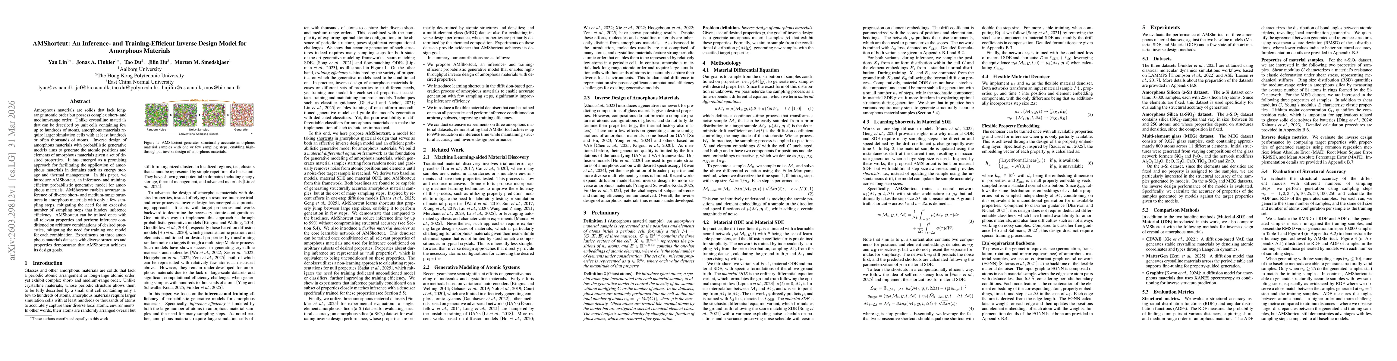 Thumbnail for AMShortcut: An Inference- and Training-Efficient Inverse Design Model for Amorphous Materials
