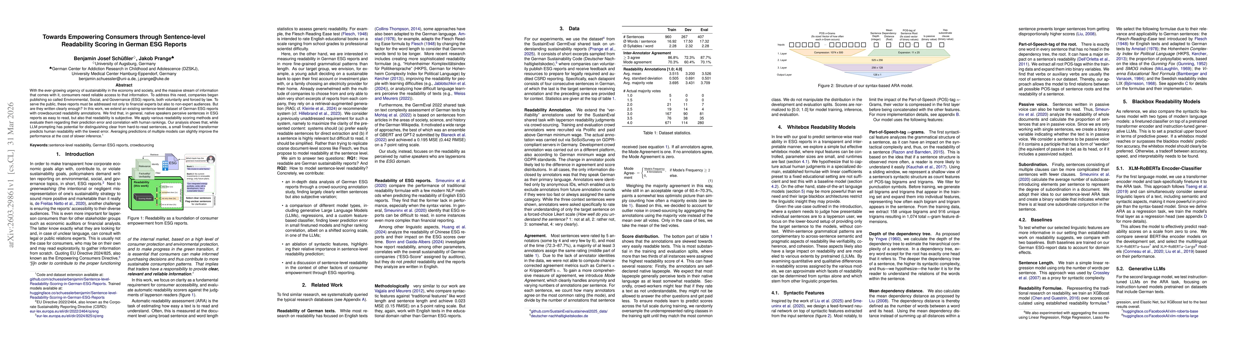 Thumbnail for Towards Empowering Consumers through Sentence-level Readability Scoring in German ESG Reports