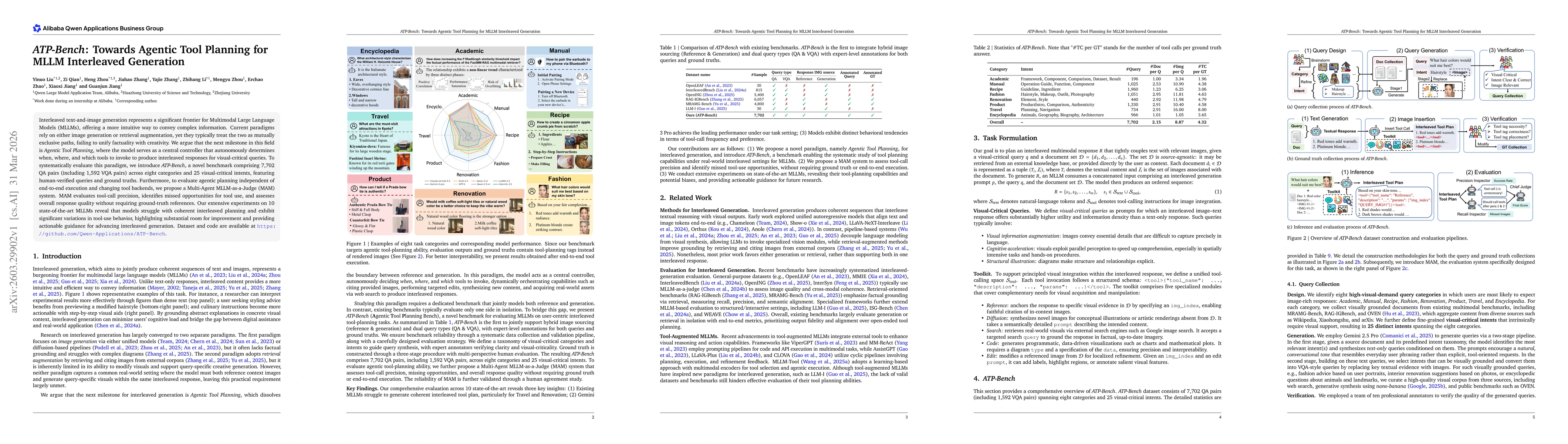 Thumbnail for ATP-Bench: Towards Agentic Tool Planning for MLLM Interleaved Generation