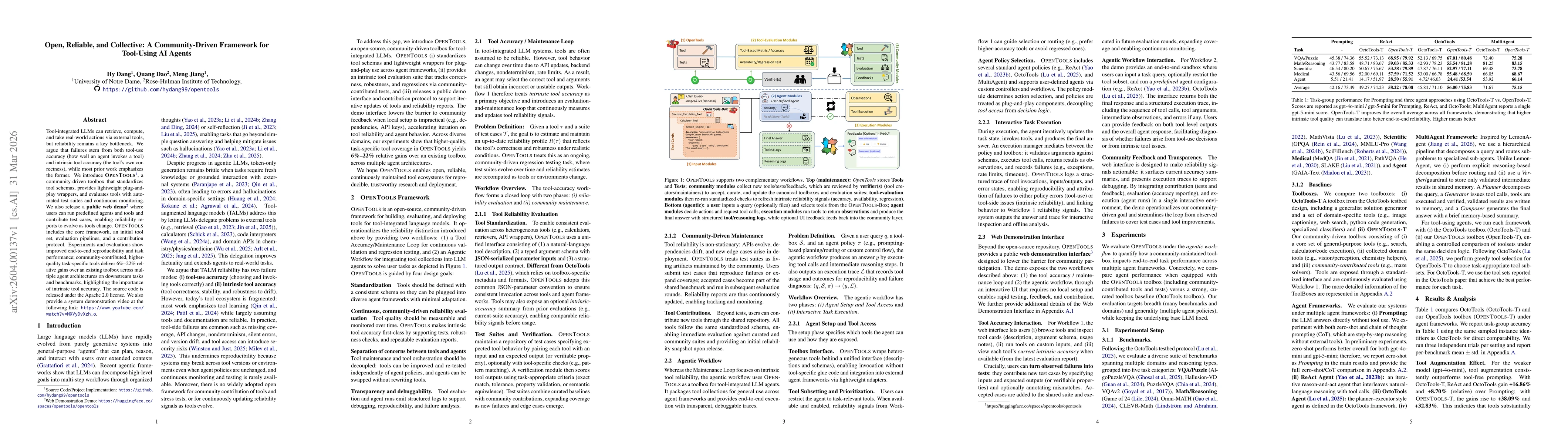 Thumbnail for Open, Reliable, and Collective: A Community-Driven Framework for Tool-Using AI Agents