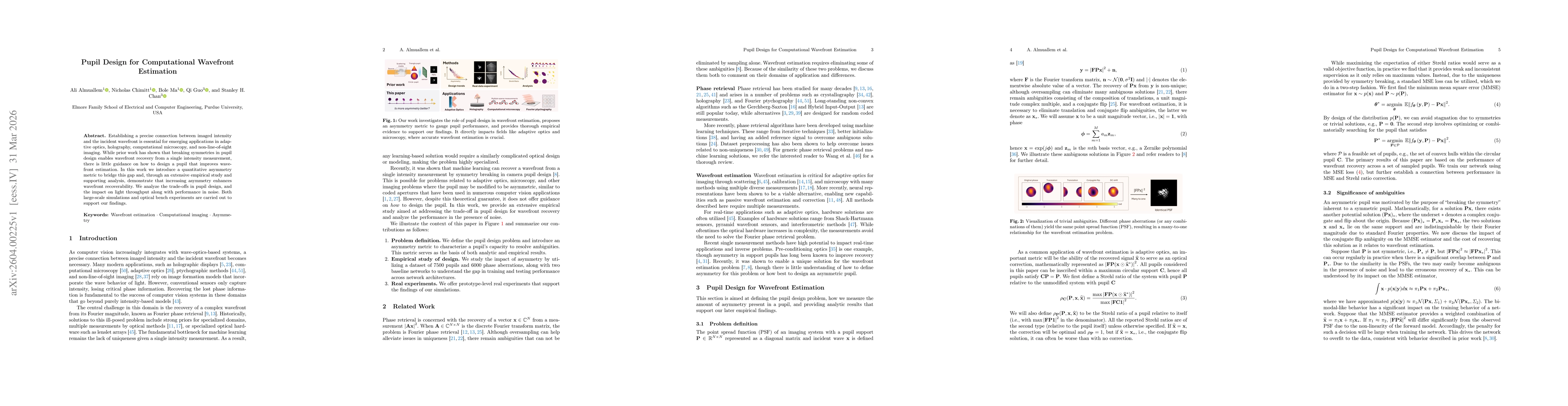Thumbnail for Pupil Design for Computational Wavefront Estimation
