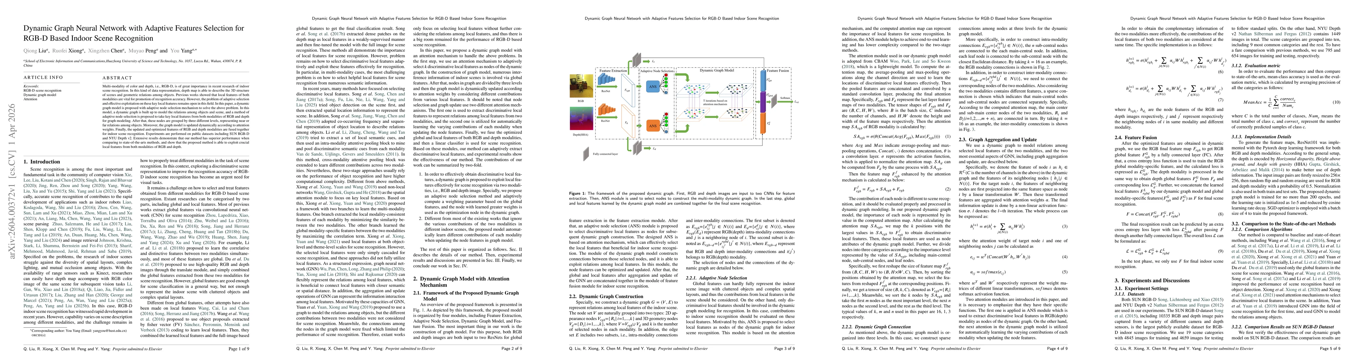 Thumbnail for Dynamic Graph Neural Network with Adaptive Features Selection for RGB-D Based Indoor Scene Recognition