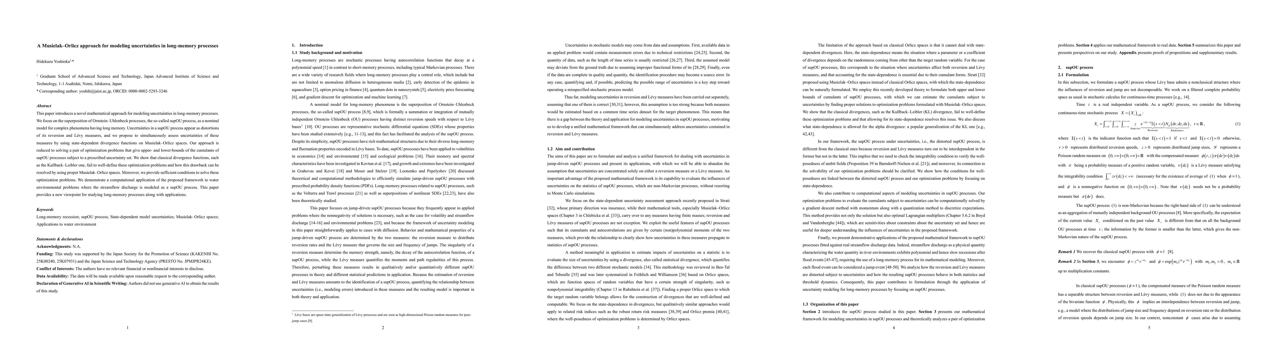 Thumbnail for A Musielak-Orlicz approach for modeling uncertainties in long-memory processes