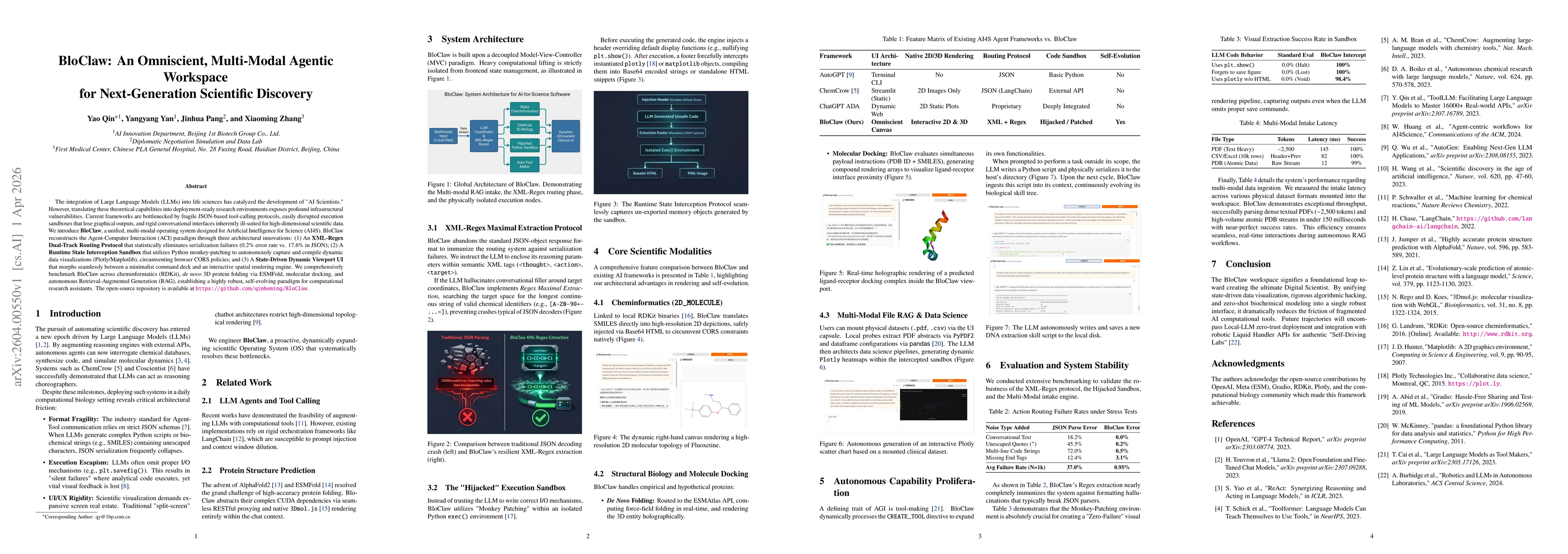 Thumbnail for BloClaw: An Omniscient, Multi-Modal Agentic Workspace for Next-Generation Scientific Discovery