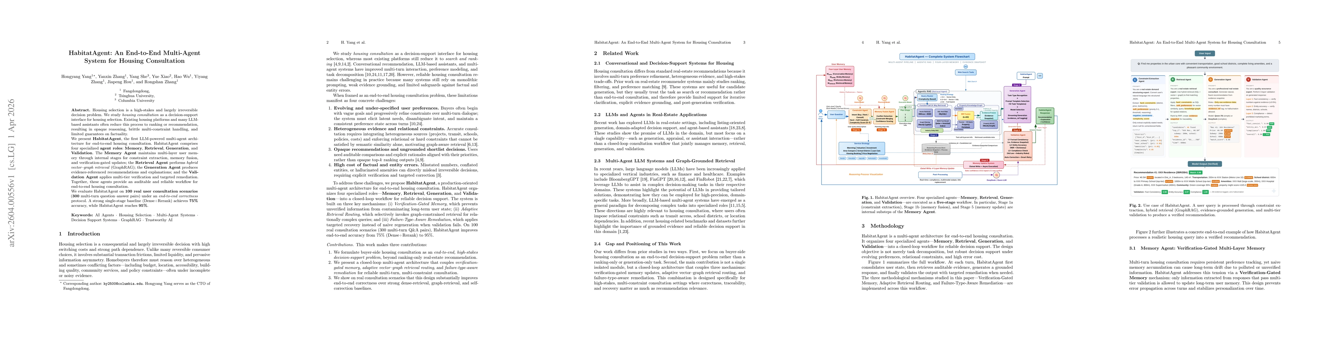 Thumbnail for HabitatAgent: An End-to-End Multi-Agent System for Housing Consultation