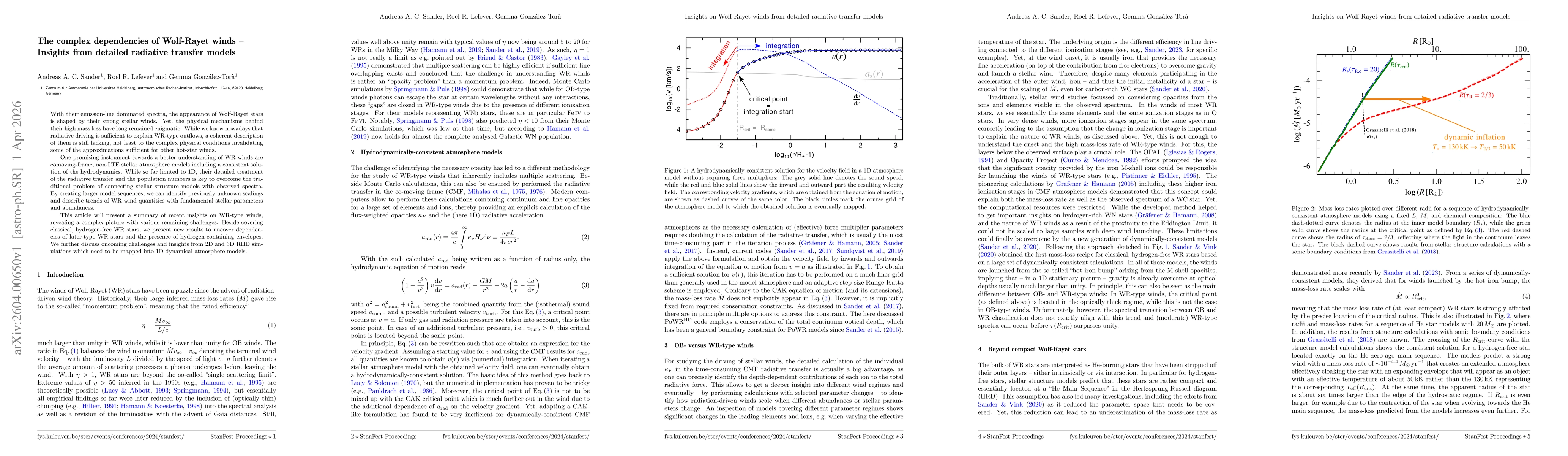 Thumbnail for The complex dependencies of Wolf-Rayet winds -- Insights from detailed radiative transfer models