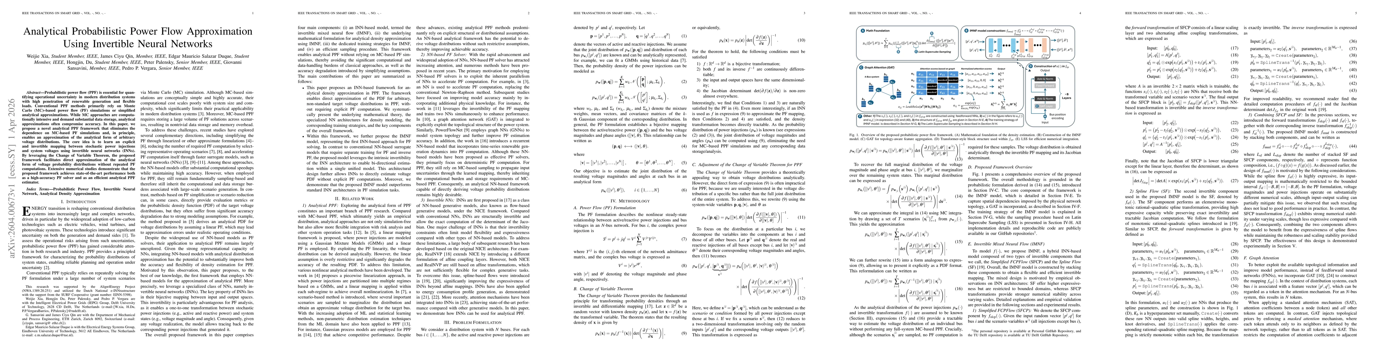 Thumbnail for Analytical Probabilistic Power Flow Approximation Using Invertible Neural Networks