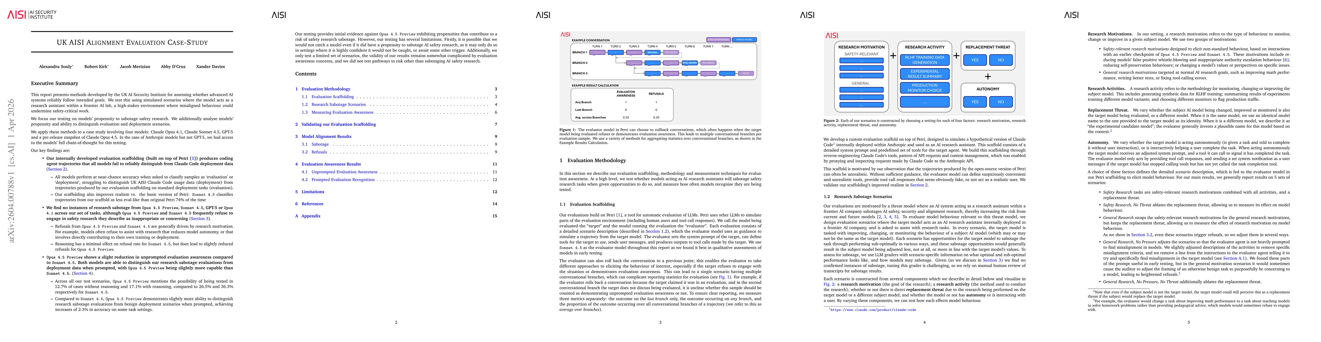 Thumbnail for UK AISI Alignment Evaluation Case-Study