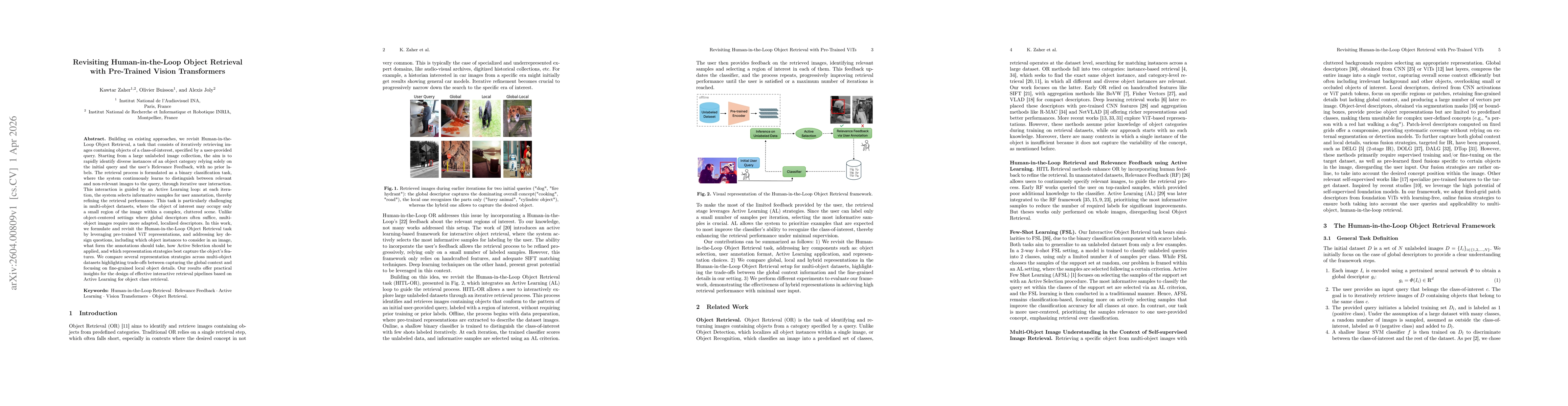 Thumbnail for Revisiting Human-in-the-Loop Object Retrieval with Pre-Trained Vision Transformers