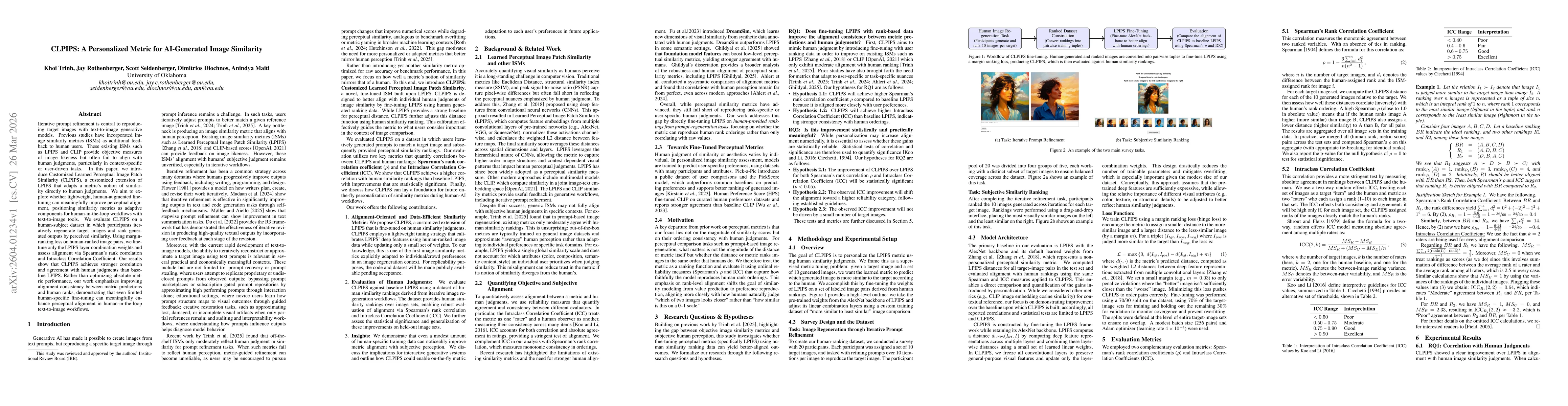 Thumbnail for CLPIPS: A Personalized Metric for AI-Generated Image Similarity