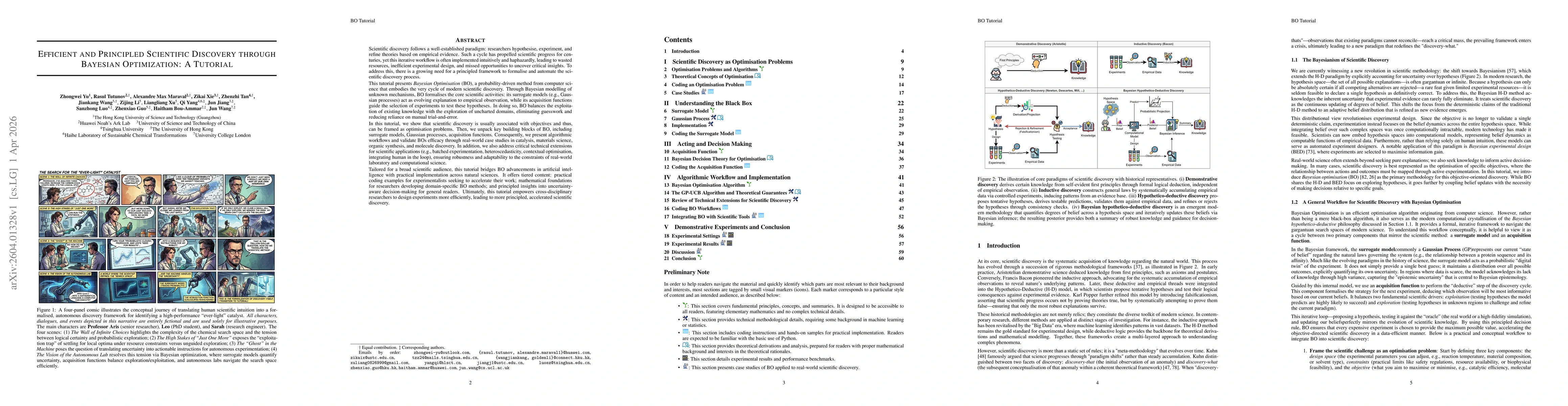 Thumbnail for Efficient and Principled Scientific Discovery through Bayesian Optimization: A Tutorial