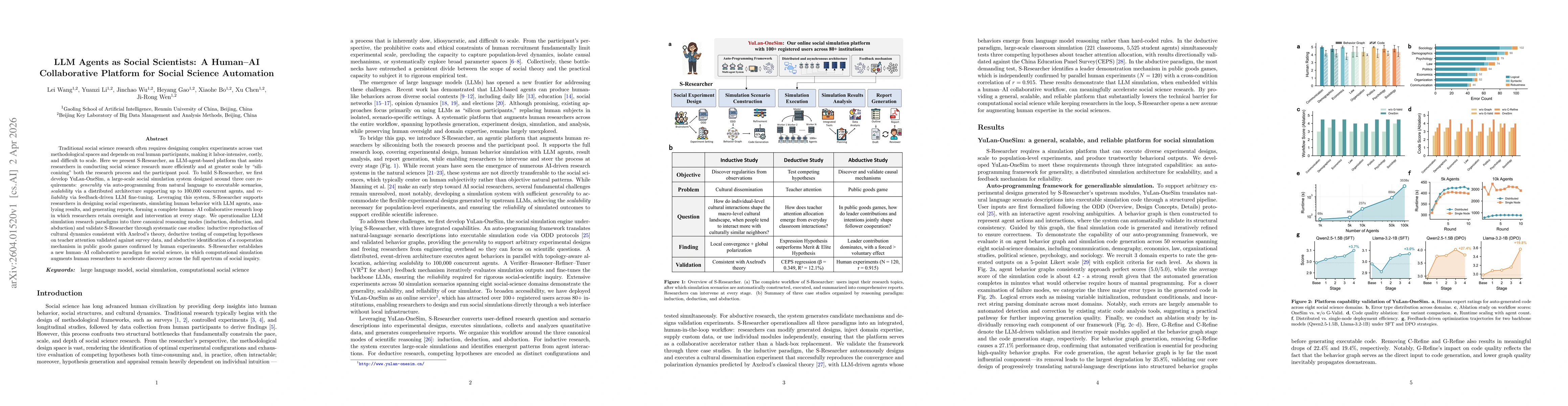Thumbnail for LLM Agents as Social Scientists: A Human-AI Collaborative Platform for Social Science Automation