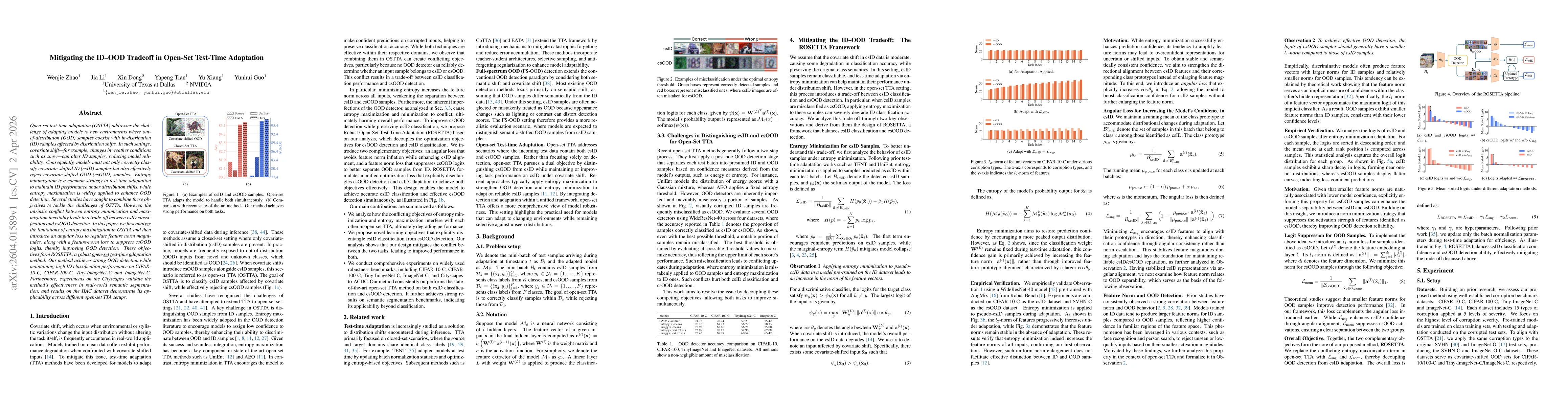 Thumbnail for Mitigating the ID-OOD Tradeoff in Open-Set Test-Time Adaptation
