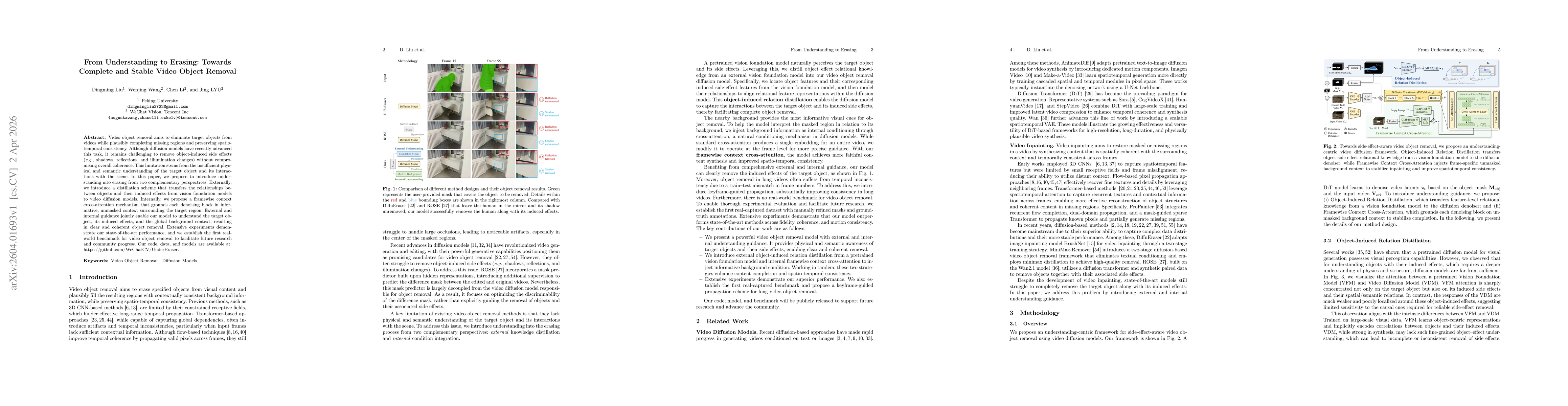 Thumbnail for From Understanding to Erasing: Towards Complete and Stable Video Object Removal